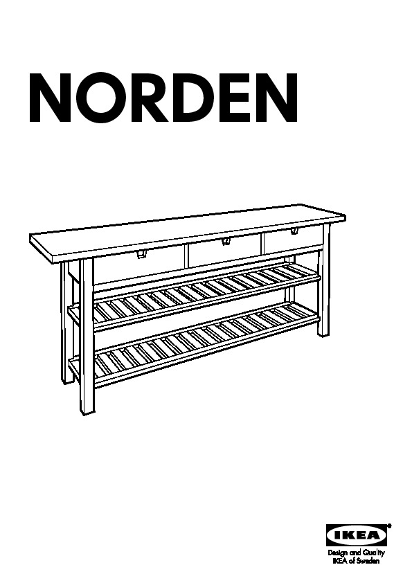 table d'appoint norden