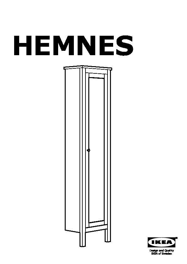HEMNES Mirror cabinet