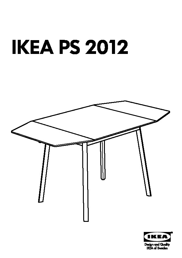 IKEA PS 2012 extendable table