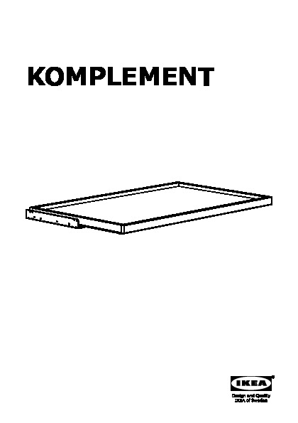 KOMPLEMENT Pull-out tray
