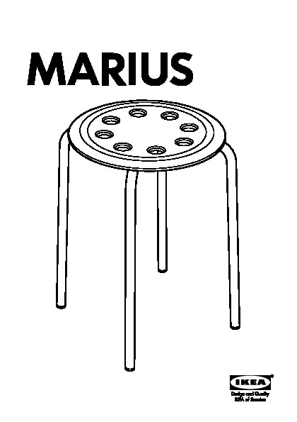 MARIUS stool