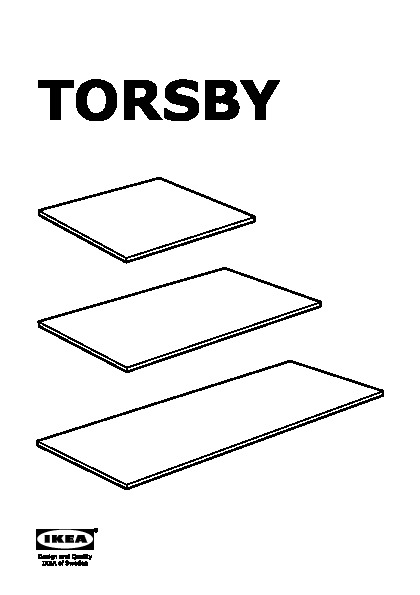 TORSBY plateau de table