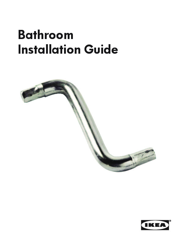 IKEA Canada - Bathroom install brochure