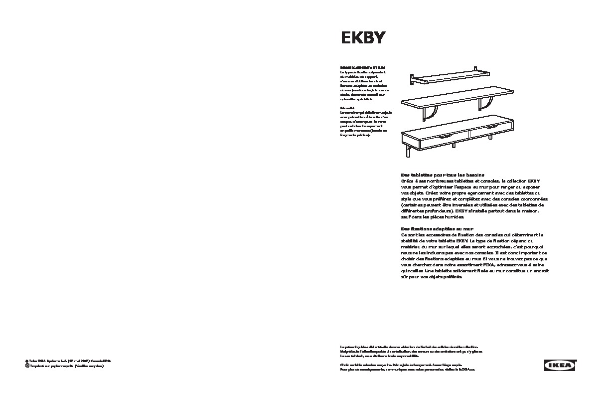 IKEA Canada - EKBY buying guide FY16 FR