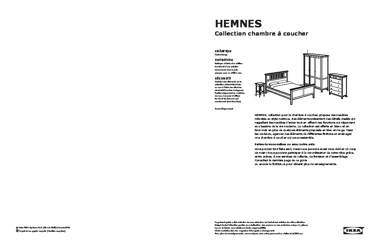 IKEA Canada - HEMNES HFB4 buying guide FY16 FR