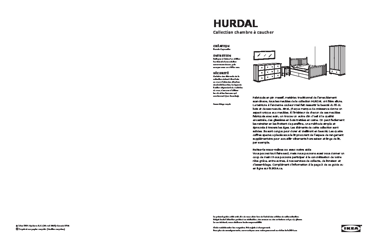IKEA Canada - HURDAL buying guide FY16 FR