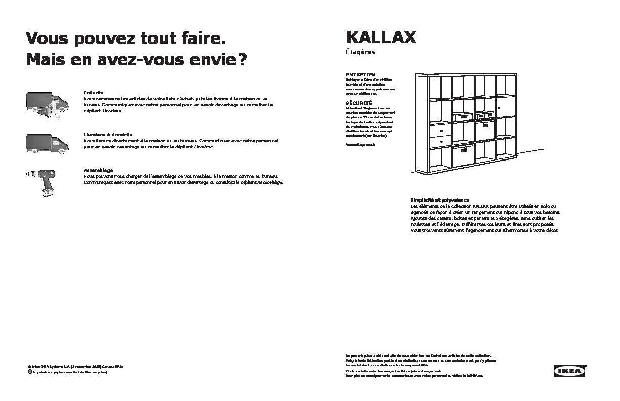 IKEA Canada - KALLAX buying guide FY16 FR