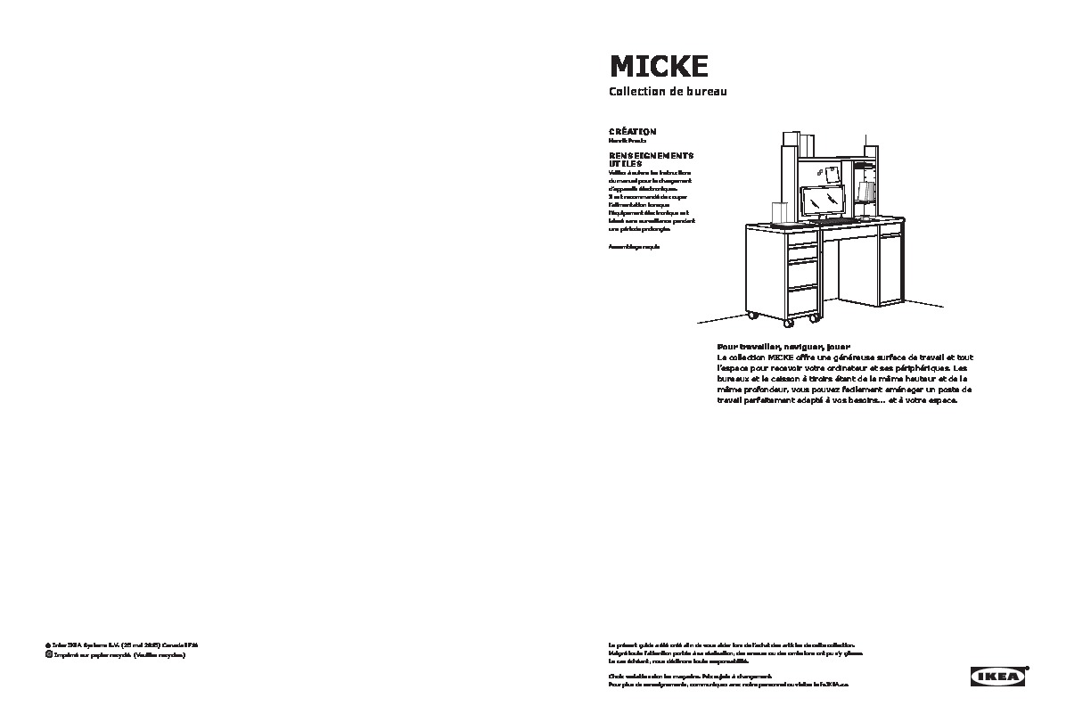 IKEA Canada - MICKE buying guide FY16 FR