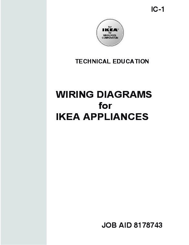 Guide Branchement Electrique Electromenager IKEA Whirlpool
