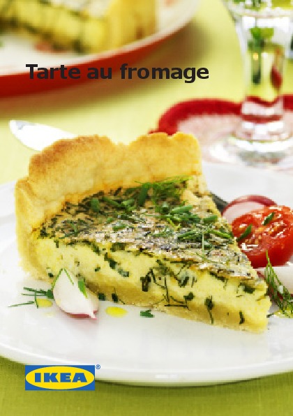 IKEA France - Fiche Recette IKEA Tarte au fromage
