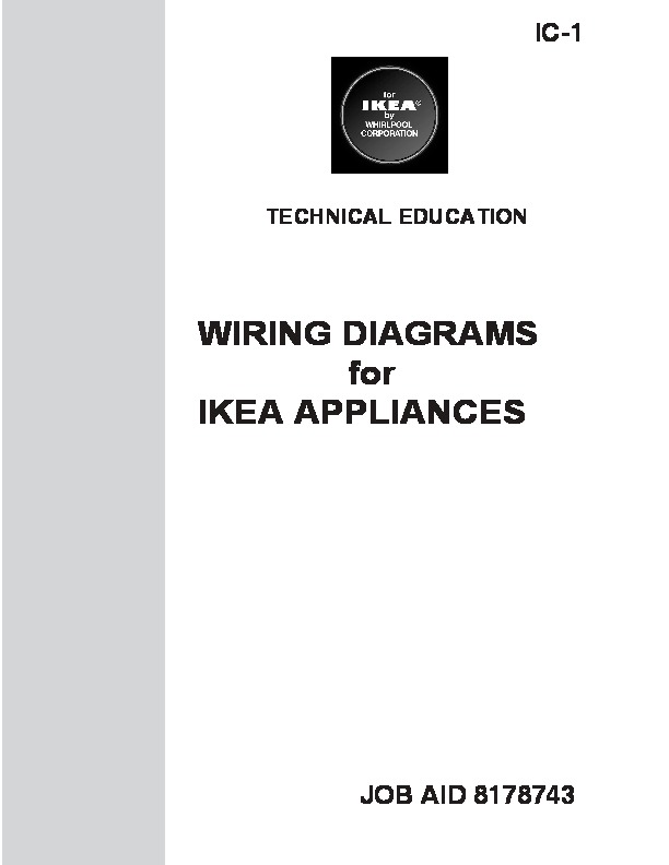 IKEA France - Guide Branchement Electrique Electromenager IKEA Whirlpool
