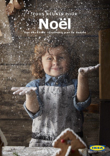 IKEA France - Livret recettes Noel 2016