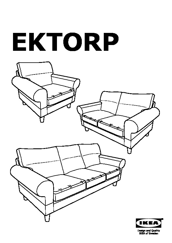EKTORP structure fauteuil
