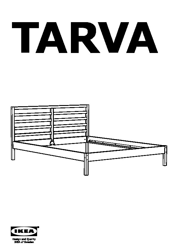 TARVA cadre de lit