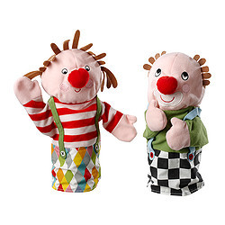 KLAPPAR CIRKUS Marionnette clown - IKEAPEDIA