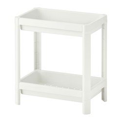Scaffale IKEA VESKEN bianco 36x40 cm 