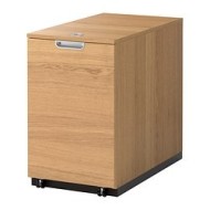 Galant Storage Unit For Printer Oak Veneer Ikea United Kingdom