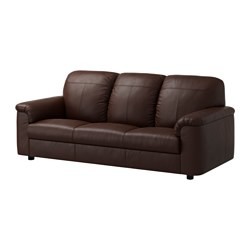 Sofa Mjuk, Kimstad dark brown IKEAPEDIA