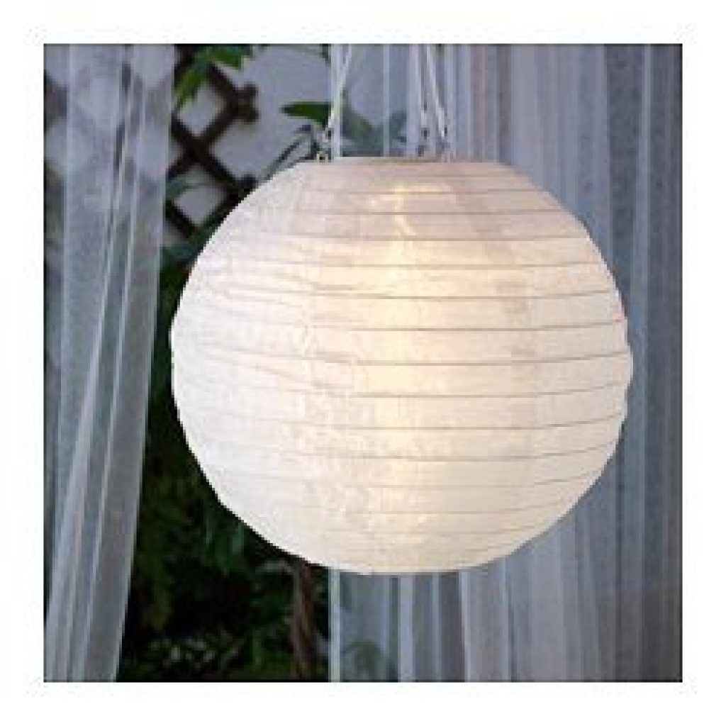 *New* SOLVINDEN LED solar-powered pendant lamp Outdoor globe 45 cm *Brand IKEA*