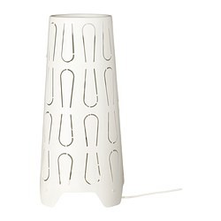 Ed binde Kemi KAJUTA Lampe de table blanc - IKEAPEDIA