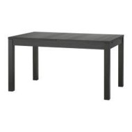 BJURSTA Extendable table brown black IKEAPEDIA