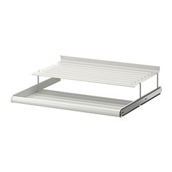 KOMPLEMENT Pull-out shoe shelf white -