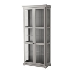 LIATORP Glass-door cabinet - IKEAPEDIA