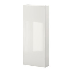 Godmorgon Wall Cabinet With 1 Door High Gloss White Ikea United