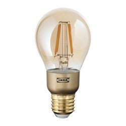 LUNNOM lampadina LED E14 200 lumen, intensità luminosa regolabile