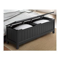 Undredal Storage Bench Black Ikeapedia, Bed Storage Bench Ikea