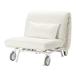 IKEA PS Housse fauteuil-lit Gräsbo blanc - IKEAPEDIA