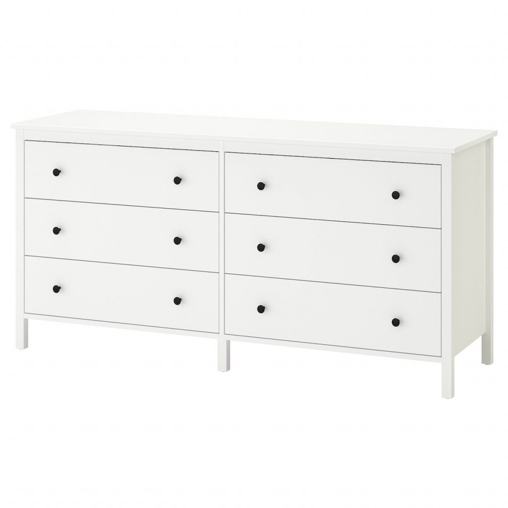 Koppang 6 Drawer Dresser White, Ikea Koppang Dresser White