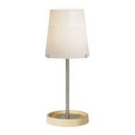 Nickel-Plated Ikea baralund Base For Table Lamp 