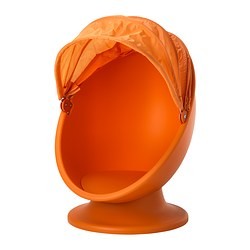 schors organiseren Portugees IKEA PS LÖMSK Swivel armchair light orange - IKEAPEDIA