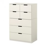 Nordli 7 Drawer Dresser White Ikeapedia, Ikea Nordli Dresser Assembly Instructions