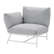 Ikea Ps 17 Corner Chair With Cushions White Gray Ikeapedia
