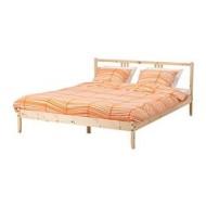 FJELLSE Bed frame pine, Luröy - IKEAPEDIA