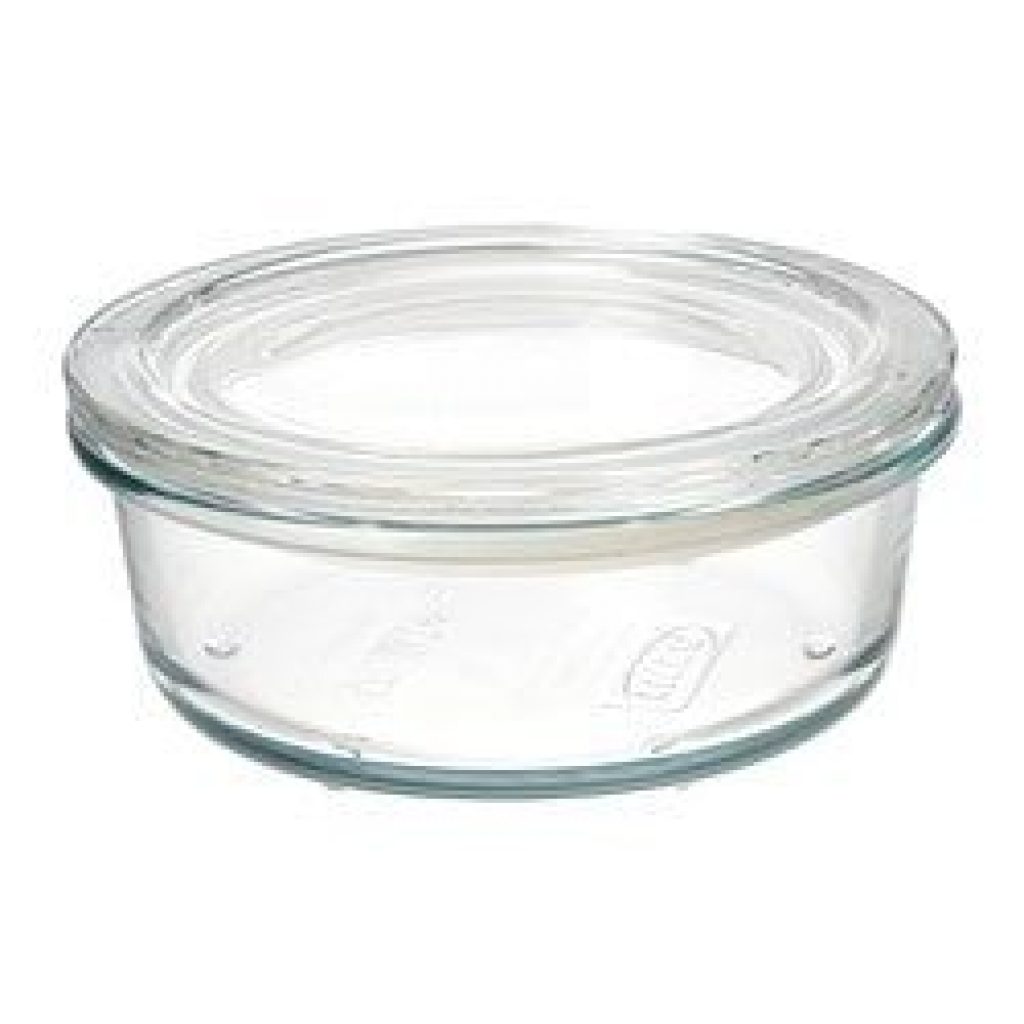 IKEA 365+ Food container, square, glass, Length: 6 Width: 6