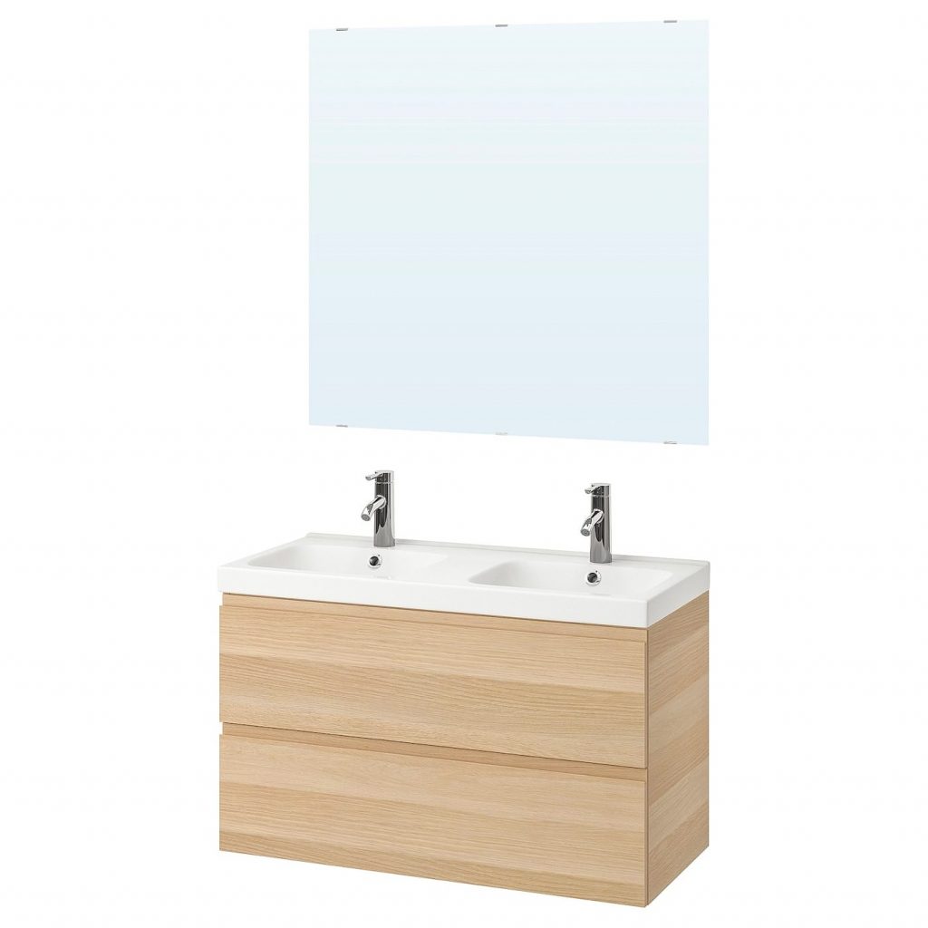 BROGRUND Mitigeur lavabo avec bonde, chromé - IKEA