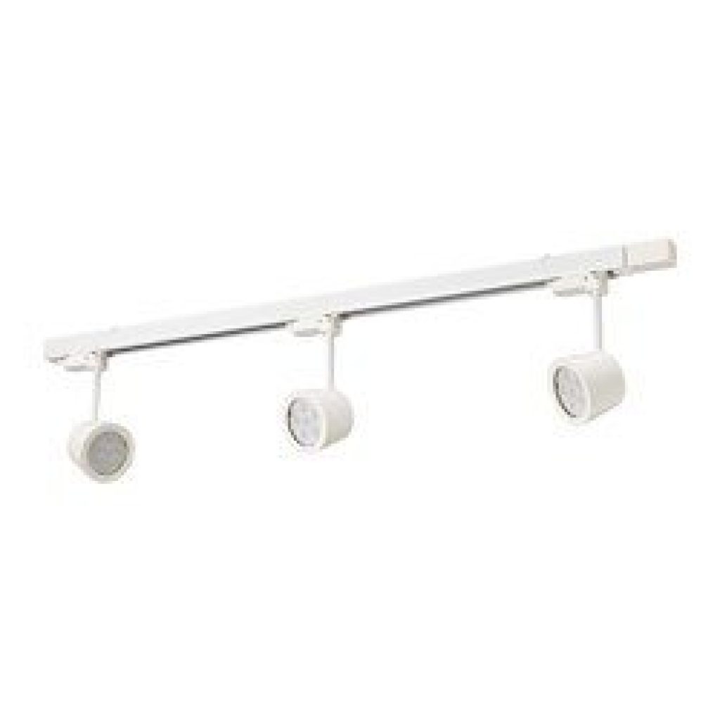 Y Compris Ampoules 9,5 cm diamètre IKEA skeninge rails spot DEL Blanc