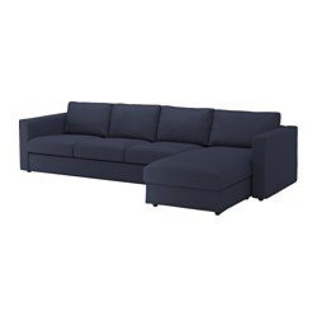 VIMLE Sectional 4 seat with chaise Orrsta black blue IKEAPEDIA