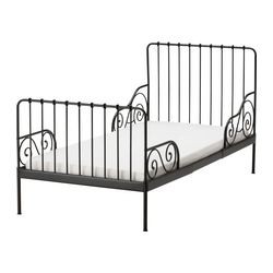 Minnen Ext Bed Frame With Slatted, Ikea Bed Frame Slats Instructions