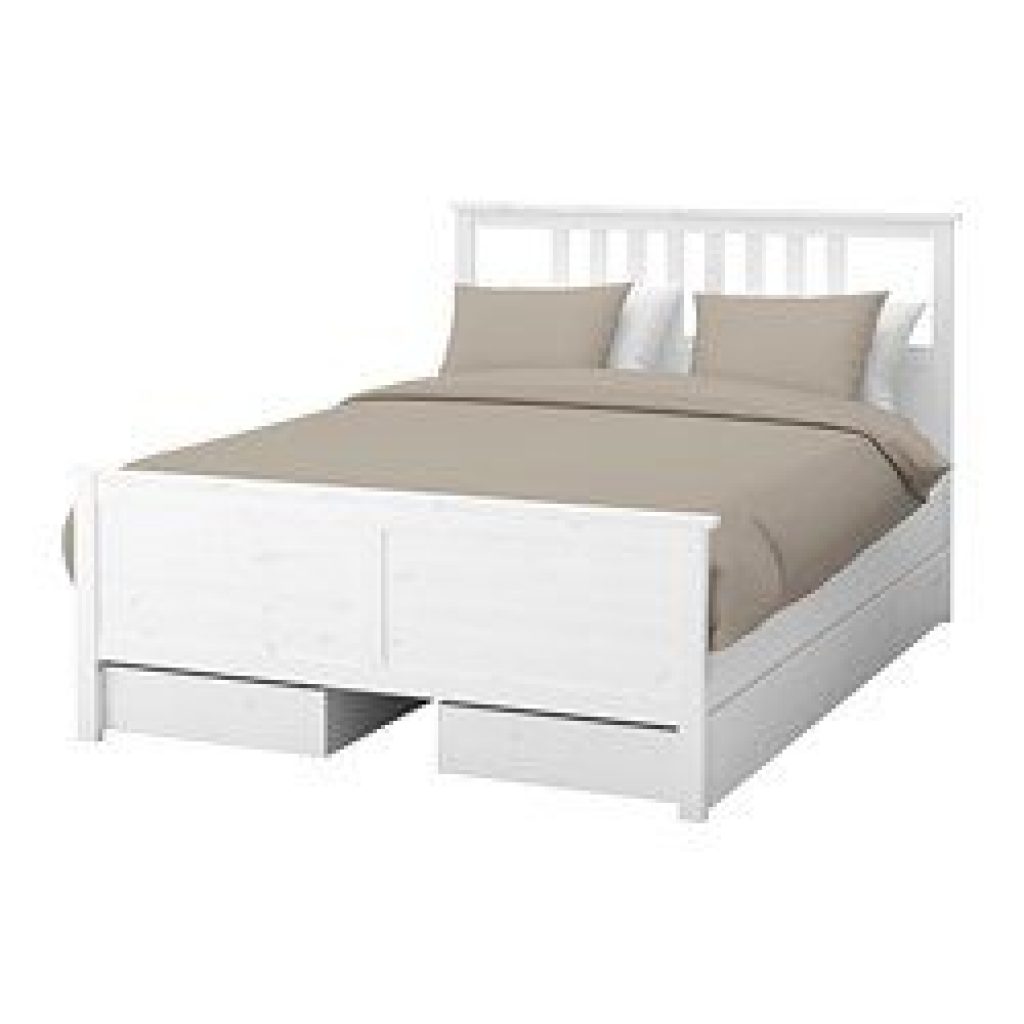 Hemnes Bed Frame With 4 Storage Boxes, Hemnes Bed Frame Review