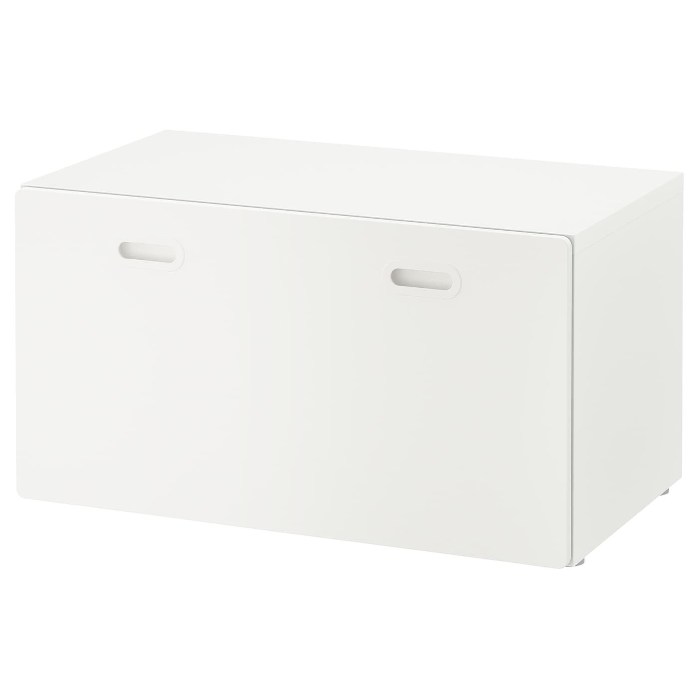 Boost mei ijzer STUVA / FRITIDS Bench with toy storage white, white - IKEAPEDIA