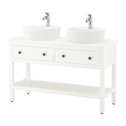 Hemnes Tornviken Open Sink Cabinet With 17 Sink White Ikea