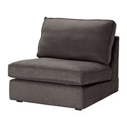 KIVIK One seat section Tullinge grey brown IKEAPEDIA