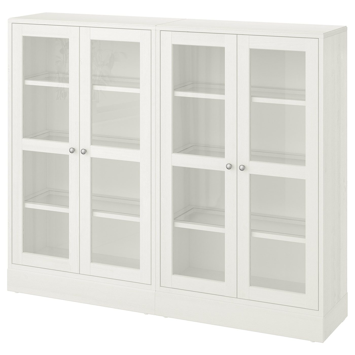 Havsta Storage Combination W Glass Doors White Ikeapedia