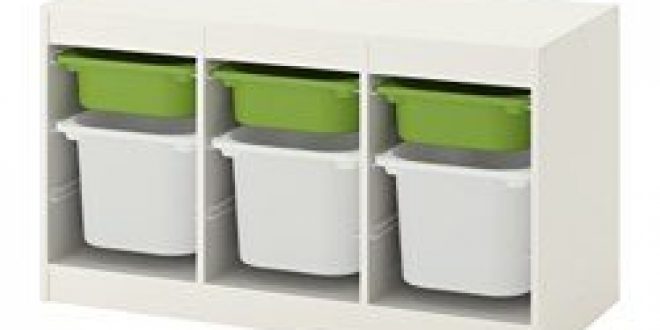 ikea trofast storage combination with boxes