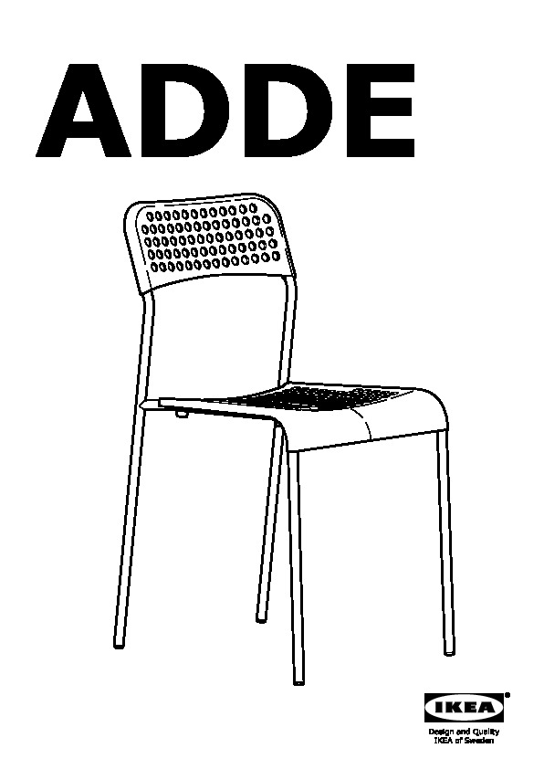 Tarendo Adde Table And 4 Chairs Black Ikea Canada English