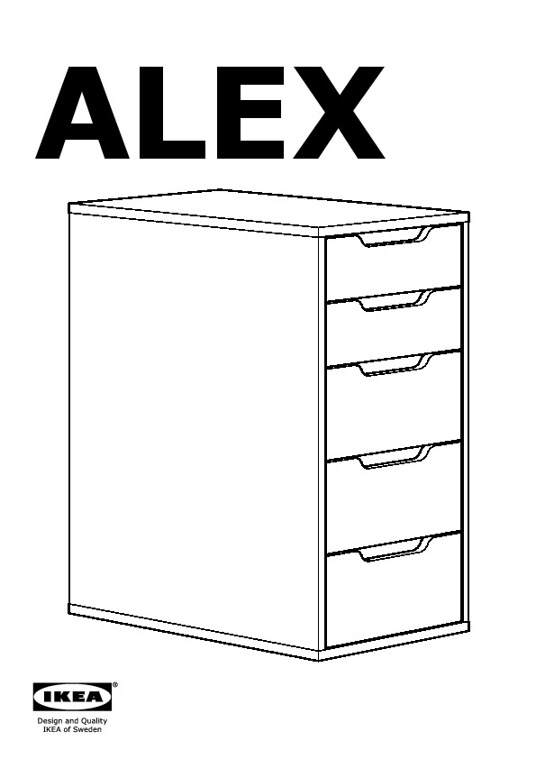 ALEX Caisson à tiroirs